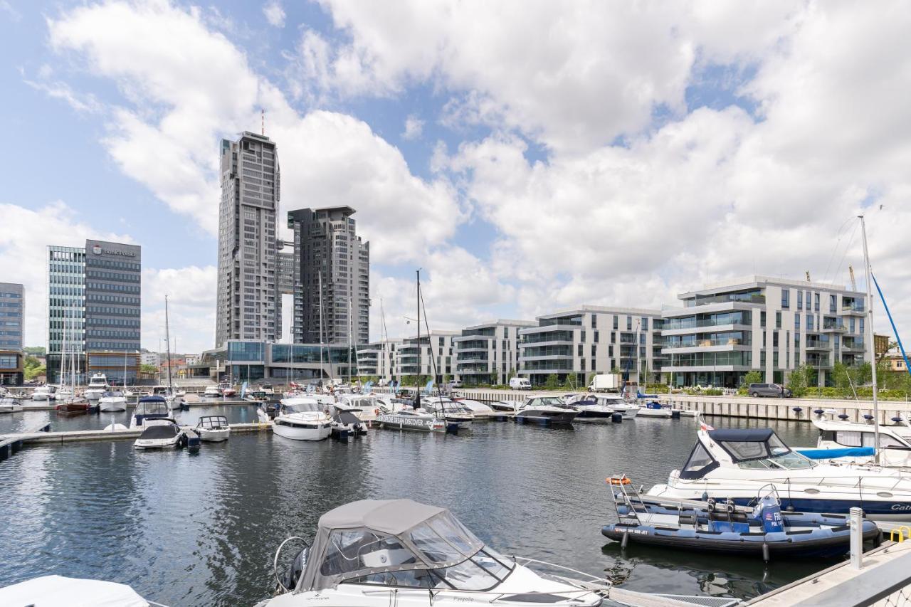 Yacht Park With Sea View By Lion Apartments Gdynia Zewnętrze zdjęcie